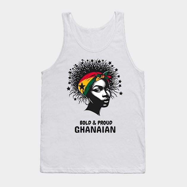 Bold & Proud Ghanaian Tank Top by Graceful Designs